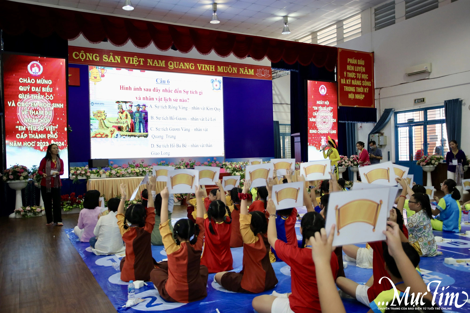 Gần 1.000 học sinh hào hứng tham gia Ngày hội Em yêu Sử Việt- Ảnh 14.