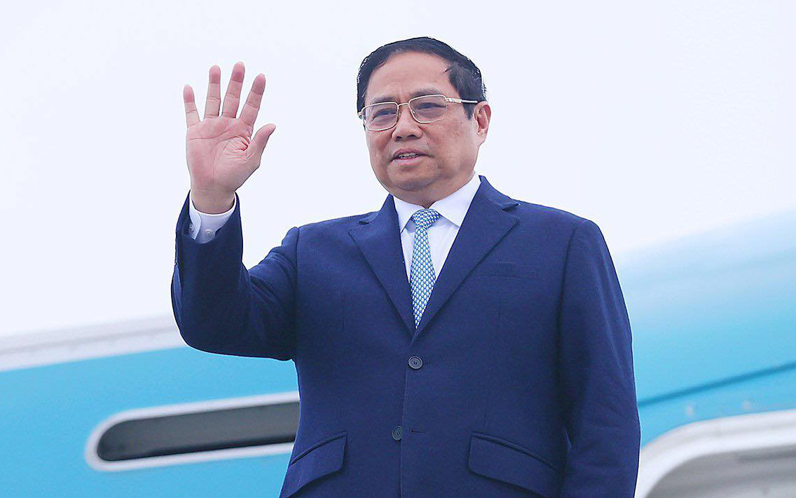Thủ tướng dự kỷ niệm 50 năm ASEAN - Nhật Bản: Vun đắp tình bạn vàng cho tương lai xanh- Ảnh 2. Sáng nay, Thủ tướng Phạm Minh Chính lên đường đến Tokyo