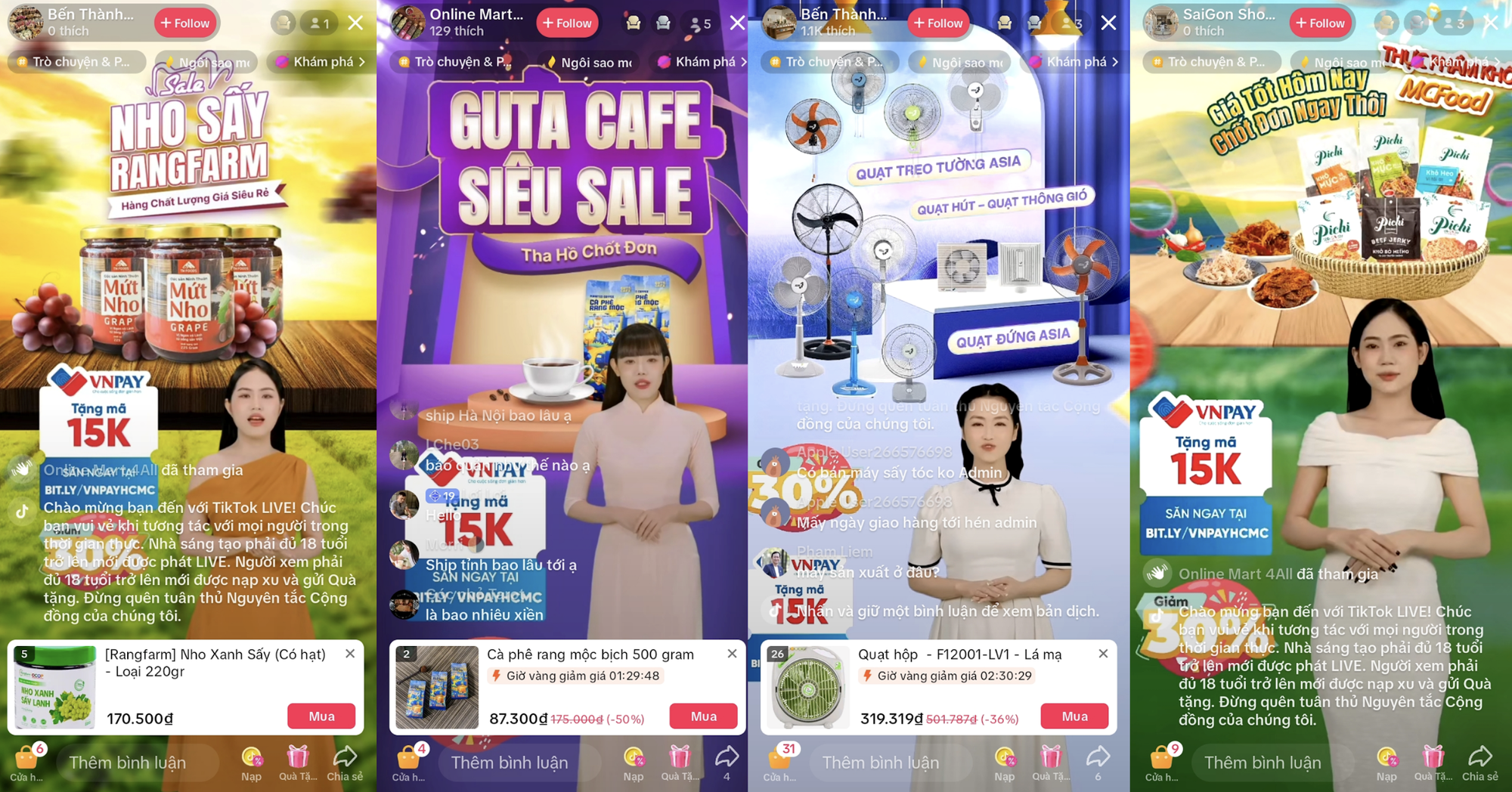 Người ảo AI livestream bán hàng từ chợ Bến Thành- Ảnh 4. Người ảo AI livestream chốt cả ngàn đơn hàng cho tiểu thương chợ Bến Thành