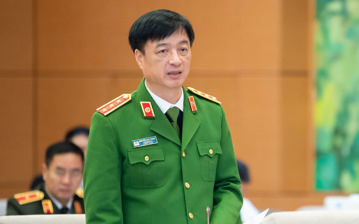 Thứ trưởng Bộ Công an Nguyễn Duy Ngọc làm chánh Văn phòng Trung ương Đảng- Ảnh 6. Thứ trưởng Bộ Công an: Nhiều đối tượng dùng công cụ hỗ trợ, vũ khí thô sơ cướp ngân hàng