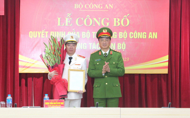 Thiếu tướng Nguyễn Quốc Hùng làm ủy viên thường trực Ủy ban Quốc phòng và An ninh- Ảnh 2. Thiếu tướng Nguyễn Ngọc Cương làm cục trưởng Cục C06 Bộ Công an