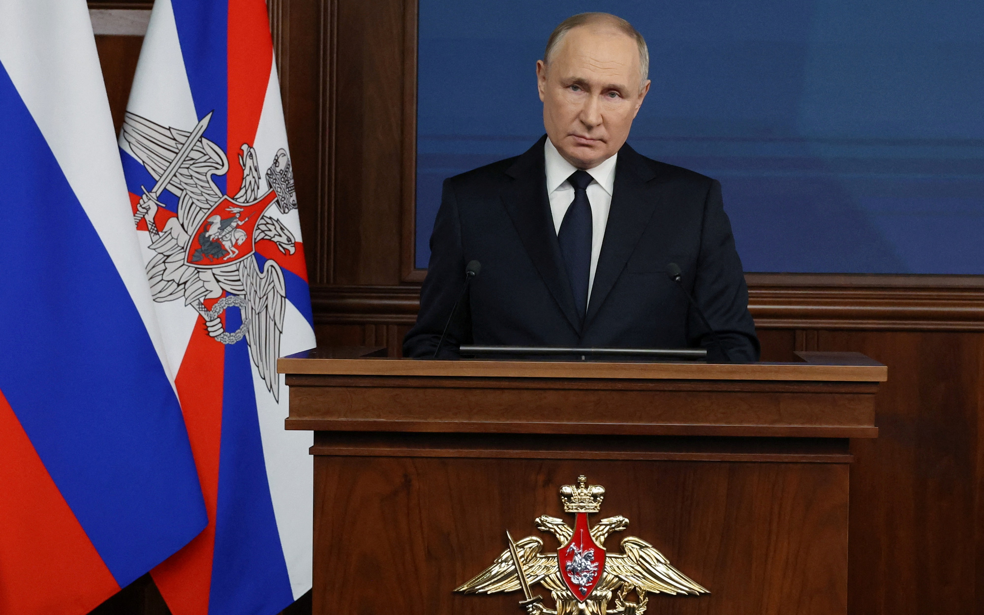 5 điểm nhấn trong cuộc họp báo cuối năm của Tổng thống Zelensky- Ảnh 2. Tổng thống Putin tuyên bố Nga sẵn sàng đàm phán với Ukraine