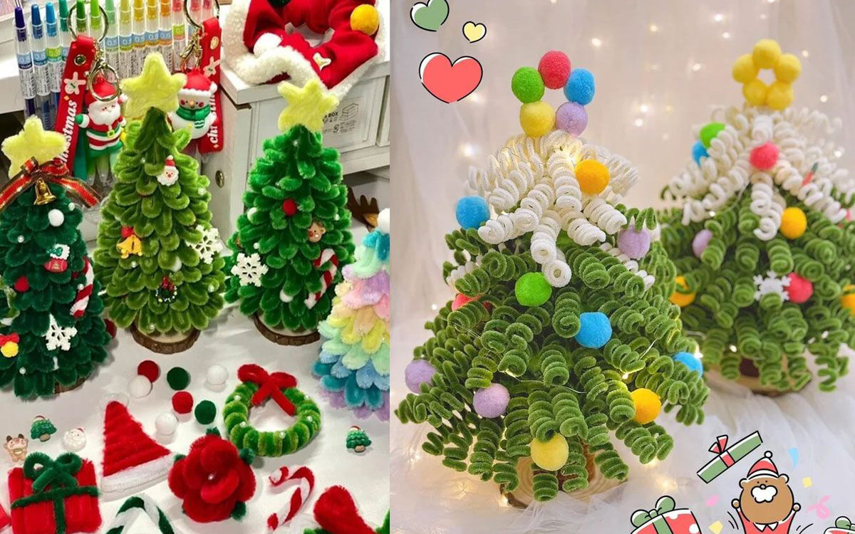 Kẽm nhung khiến cả "làng DIY" dậy sóng mùa Noel!