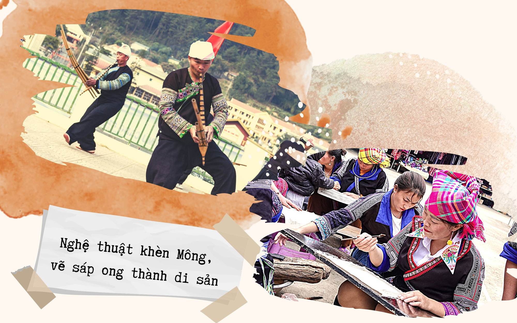Khèn Mông sang chợ Tây- Ảnh 9. Người Mông tự hào khi nghệ thuật khèn và vẽ sáp ong thành di sản