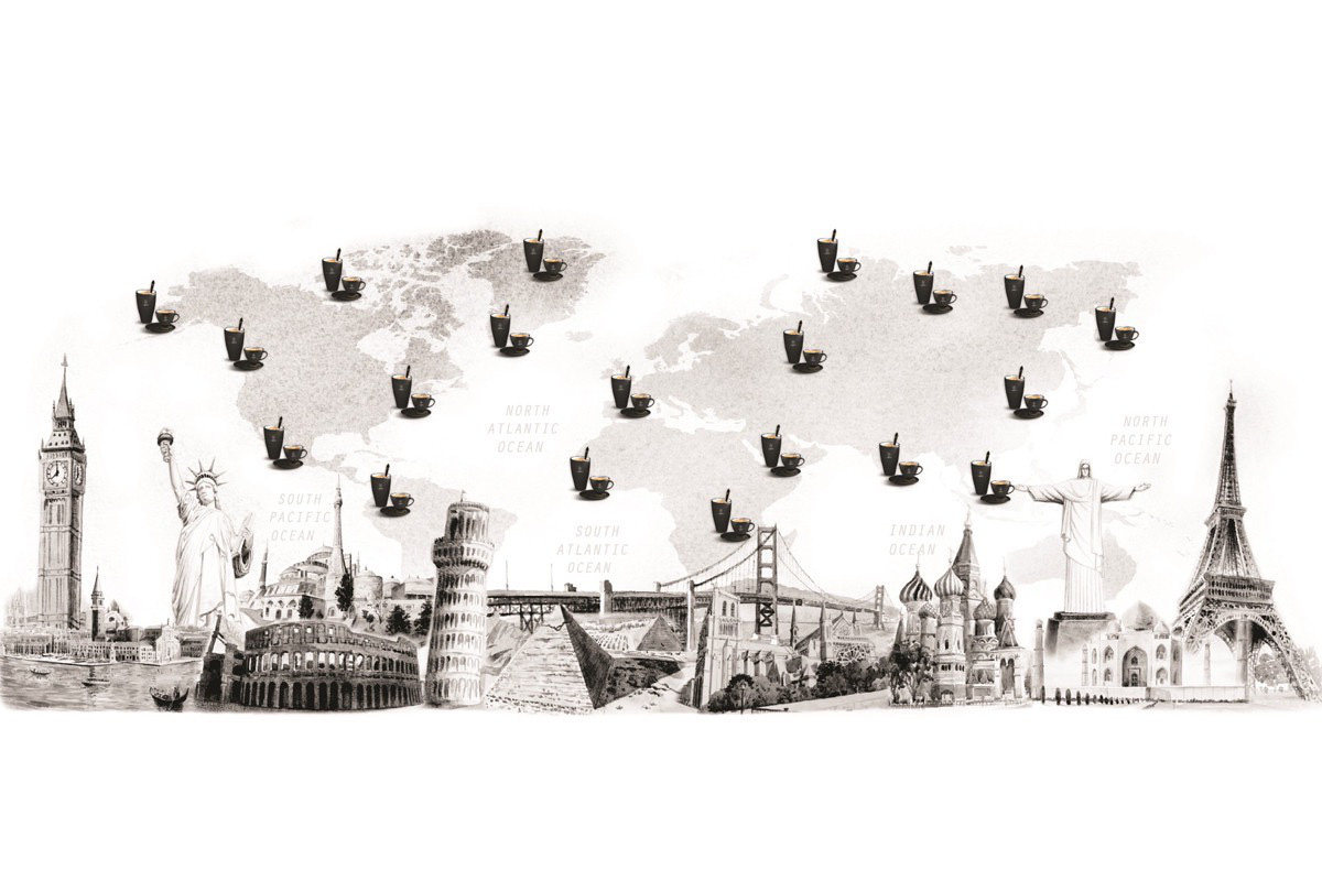 Từ G7 đến G7 Gold - Hành trình sáng tạo thương hiệu toàn cầu của Trung Nguyên Legend- Ảnh 2. Cà phê hòa tan G7 hiện diện tại hơn 100 quốc gia và vùng lãnh thổ trên toàn cầu, góp phần đưa cà phê Việt Nam lên bản đồ thế giới.