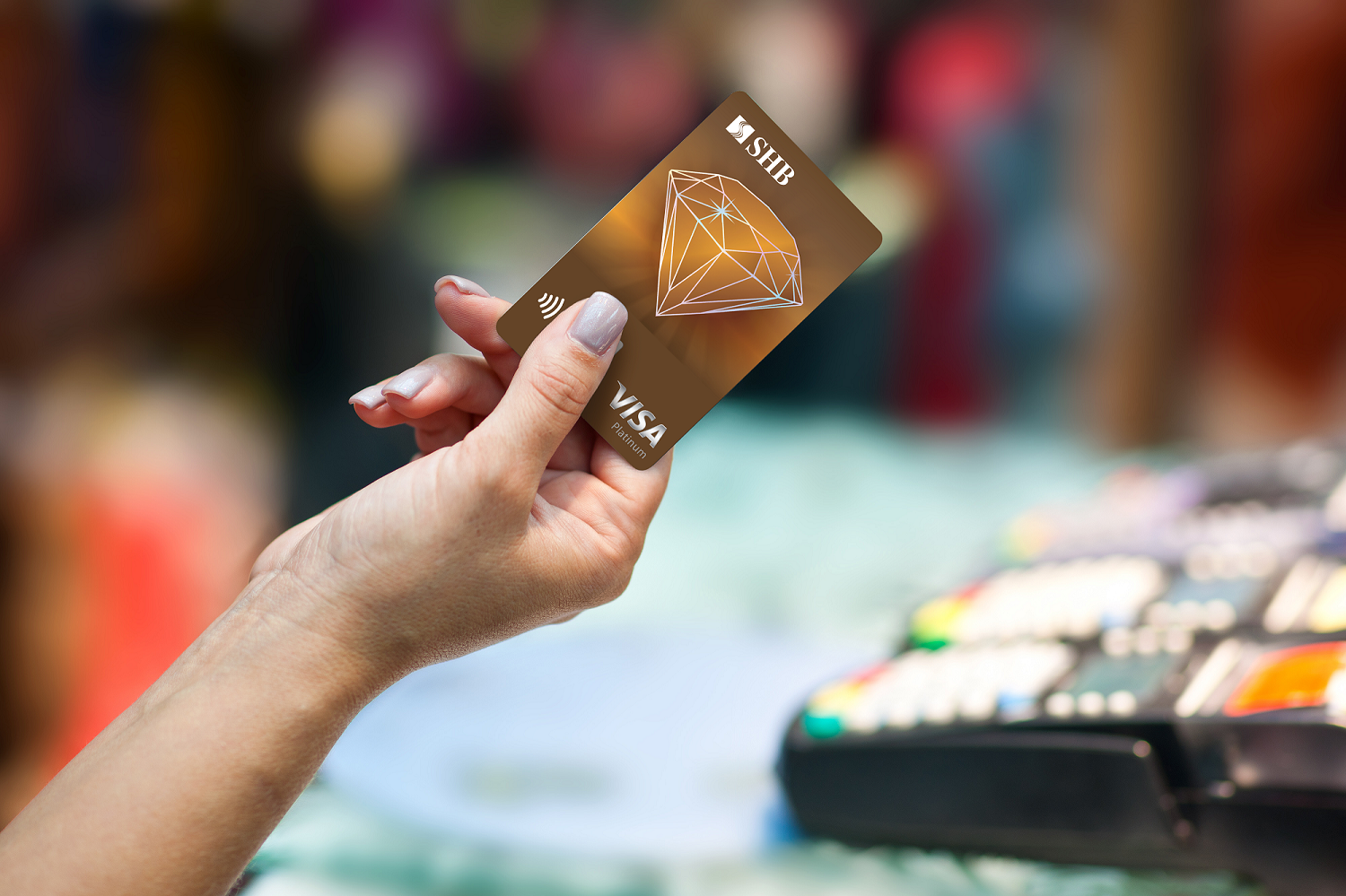Đẳng cấp với thẻ tín dụng SHB Mastercard World- Ảnh 3. Thẻ tín dụng SHB VISA Platinum vào top 50 sản phẩm dịch vụ tin dùng 2023
