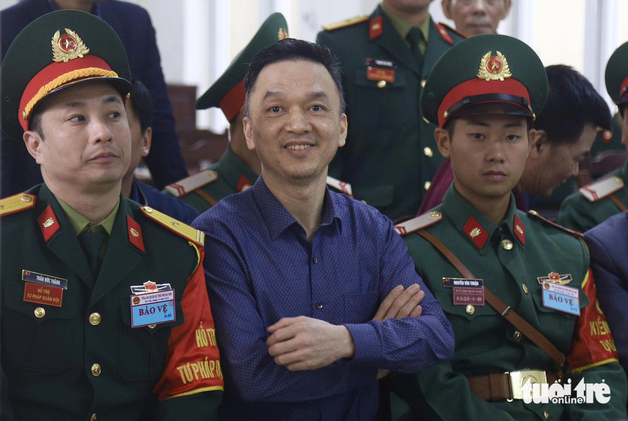 Phan Quốc Việt, tổng giám đốc Công ty Việt Á lãnh 25 năm tù- Ảnh 4. Bị cáo Hồ Anh Sơn tại phiên tòa ngày 29-12