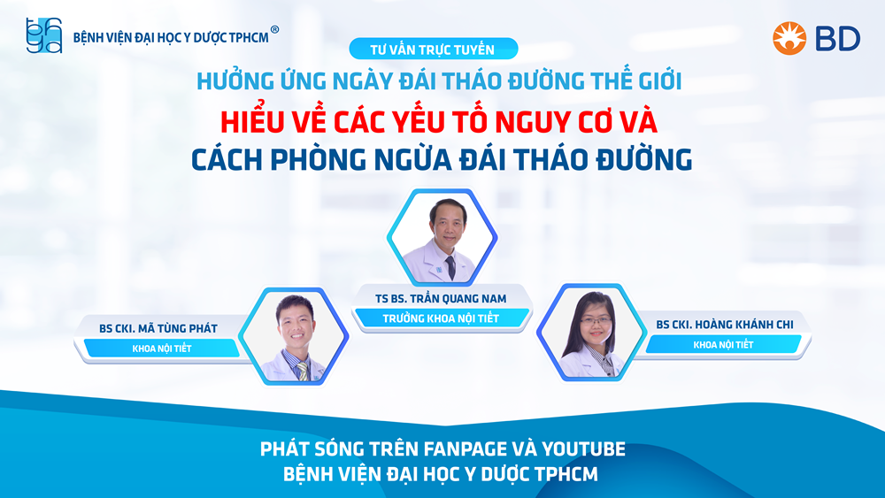 Chương trình tư vấn: Hiểu về các yếu tố nguy cơ và cách phòng ngừa đái tháo đường
