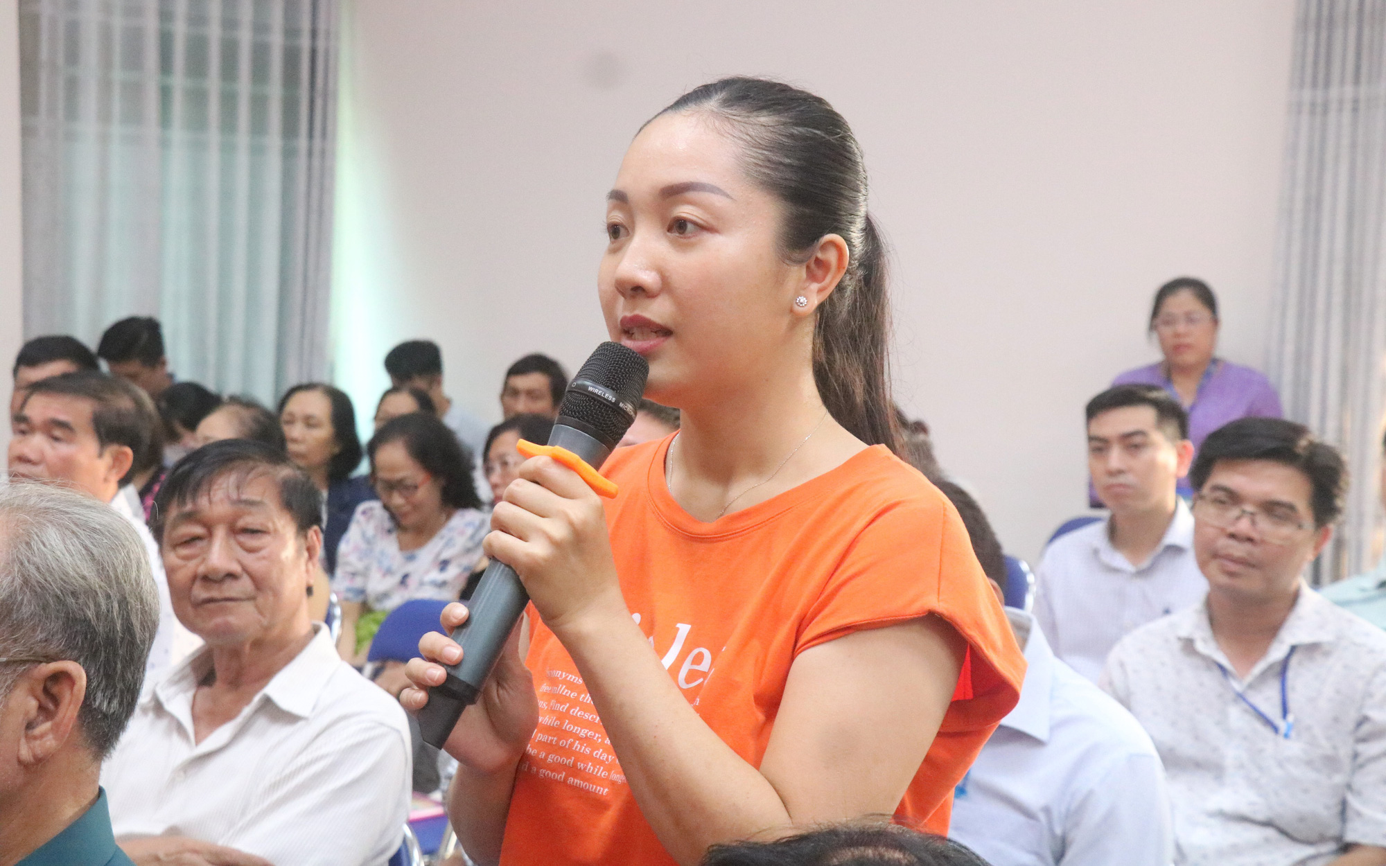 Bình Tân thực hiện vượt 15 chỉ tiêu, thu ngân sách đạt 121%- Ảnh 2. Cử tri Tân Bình mong dự án cụm trường học chuẩn quốc gia nhanh triển khai