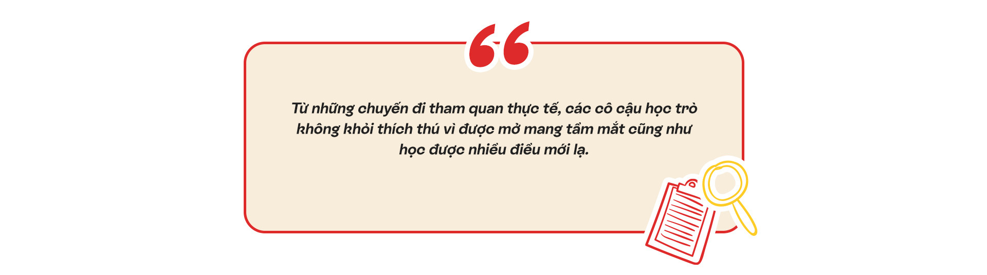 Thêm hoạt động trải nghiệm, thêm kiến thức cho tương lai - Ảnh 1.