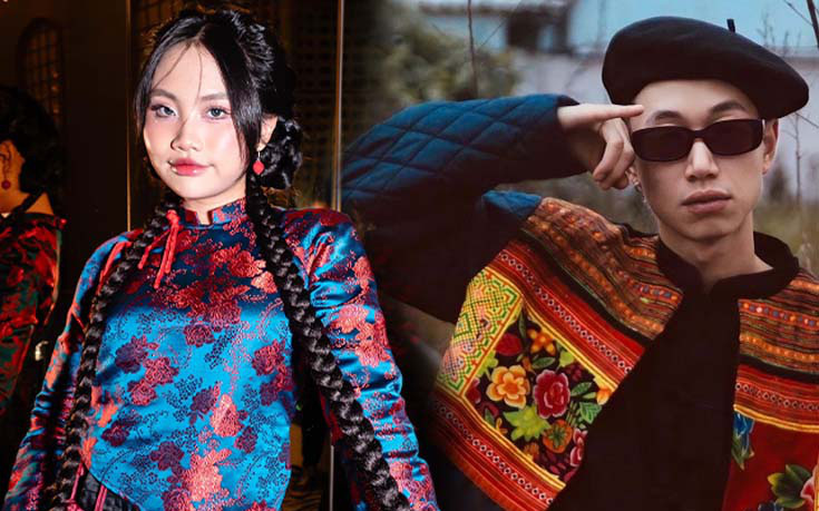 Cô giáo Ngô Thúy Trình dạy văn trên TikTok vào MV mới của Double2T- Ảnh 6. Double2T và Phương Mỹ Chi lần đầu