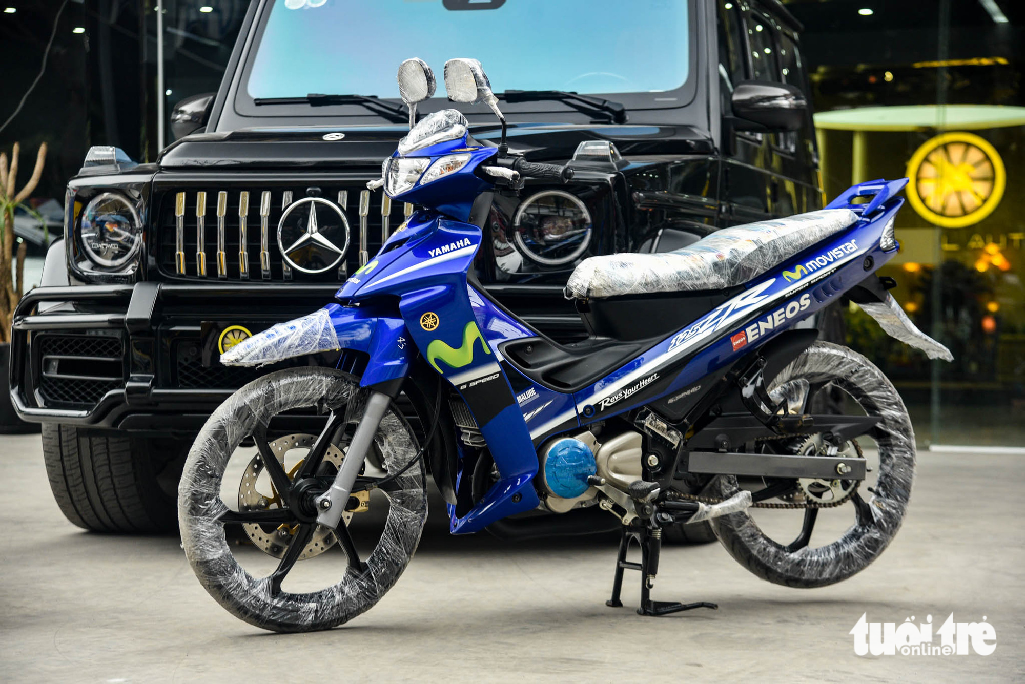 Yamaha 125ZR bản giới hạn giá khoảng 600 triệu đồng tại Hà Nội, dành cho dân chơi thích hàng độc - Ảnh 1.