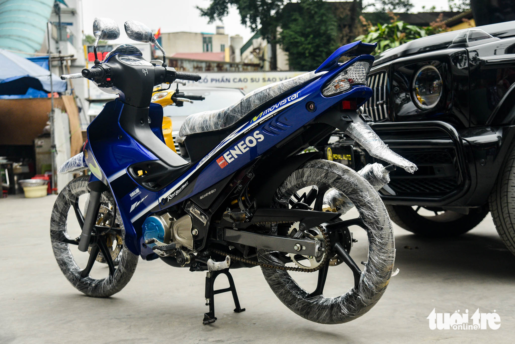 Yamaha 125ZR bản giới hạn giá khoảng 600 triệu đồng tại Hà Nội, dành cho dân chơi thích hàng độc - Ảnh 2.