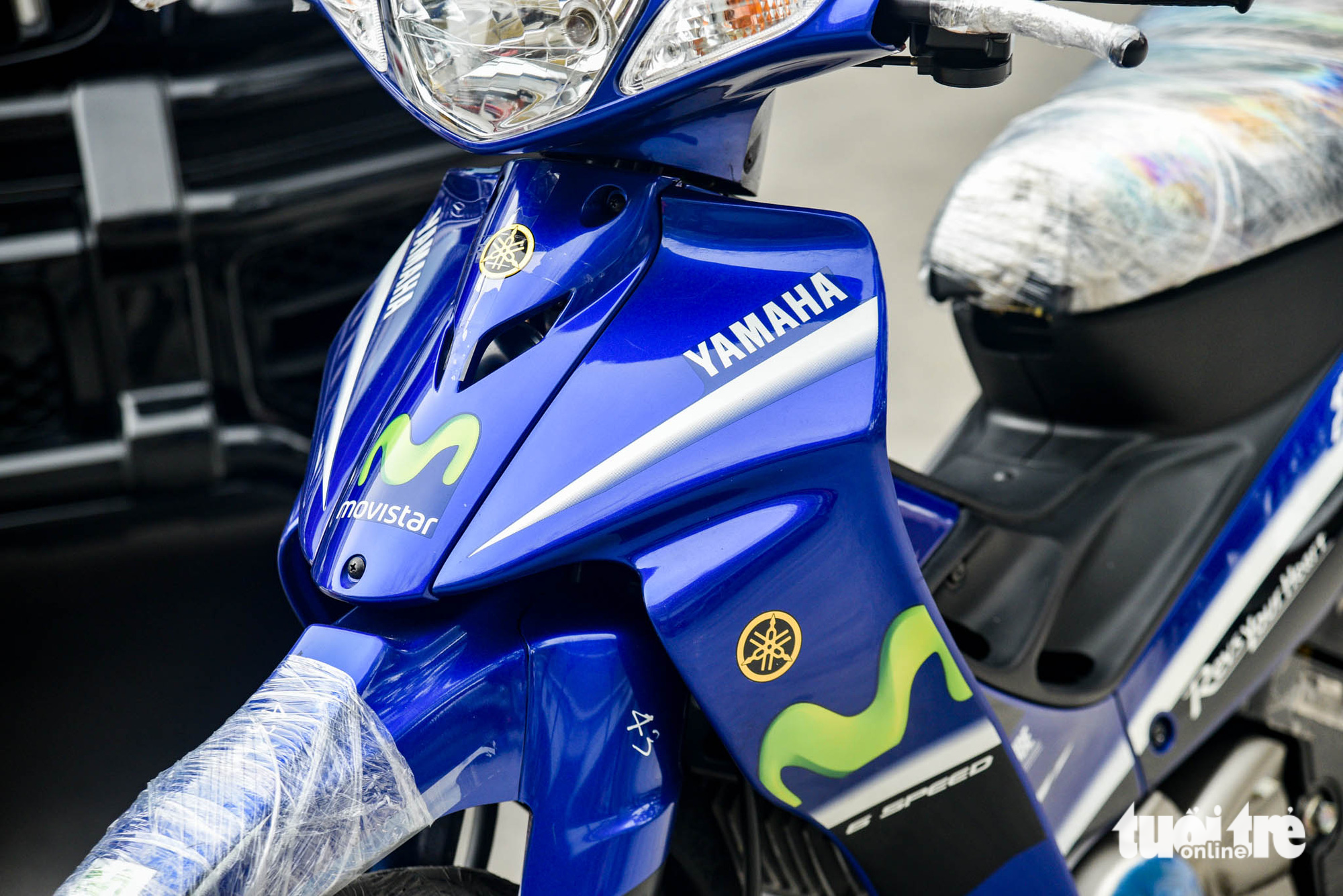 Yamaha 125ZR bản giới hạn giá khoảng 600 triệu đồng tại Hà Nội, dành cho dân chơi thích hàng độc - Ảnh 6.