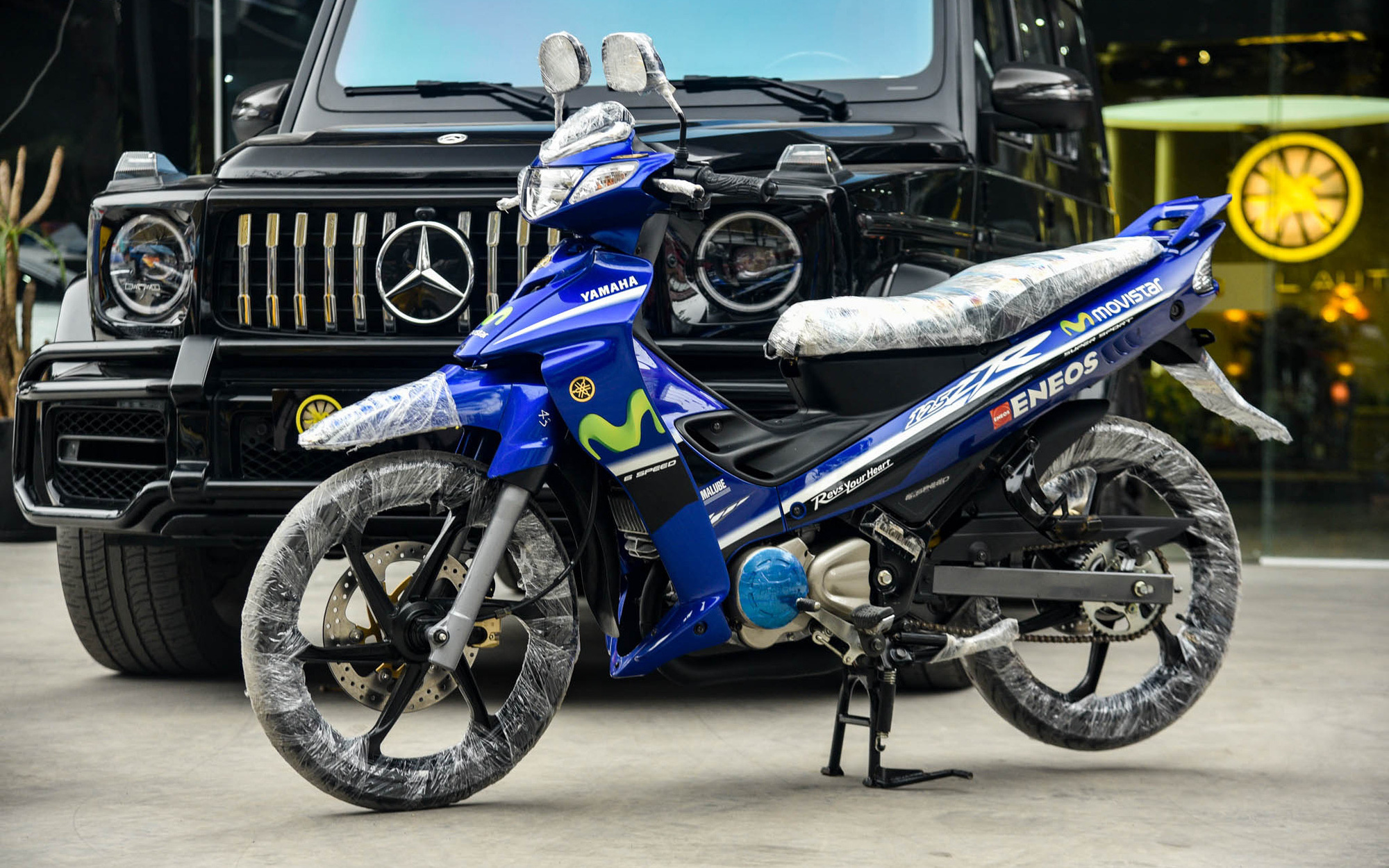Yamaha 125ZR bản giới hạn giá khoảng 600 triệu đồng tại Hà Nội, dành cho dân chơi thích hàng độc