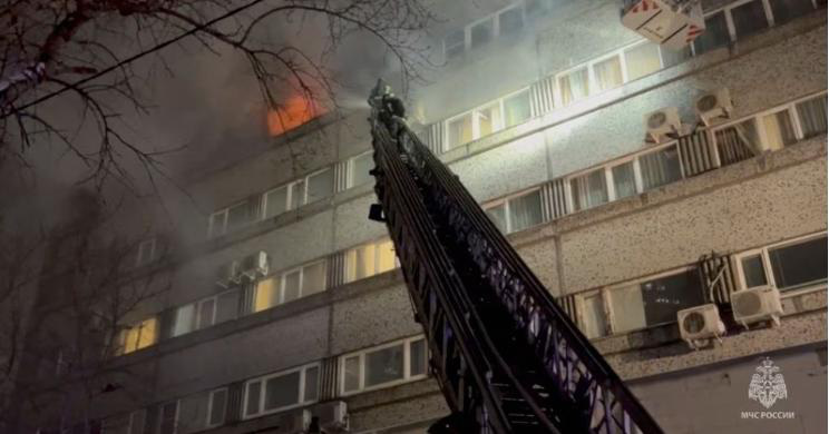 Cháy khách sạn ở Matxcơva: 6 người chết, gồm 2 trẻ em