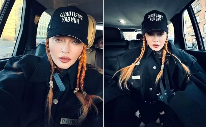 Madonna tự đăng ảnh khen mình dễ thương - Ảnh 1. Madonna tự đăng ảnh khen mình dễ thương - Ảnh 1.