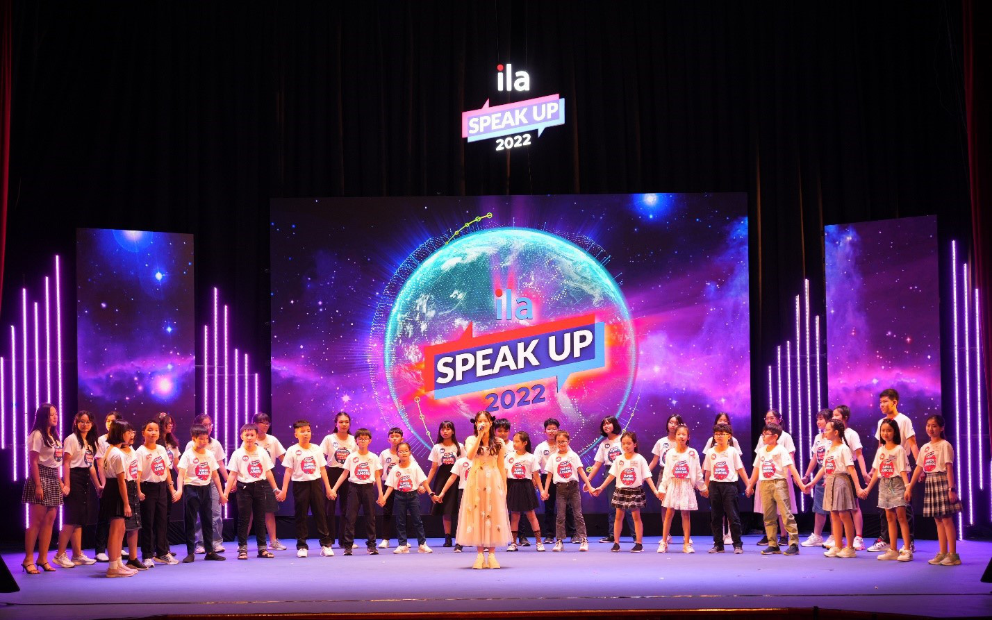 Đấu trường Anh ngữ ILA Speak up 2022: Nơi hướng học sinh đến kỹ năng công dân toàn cầu