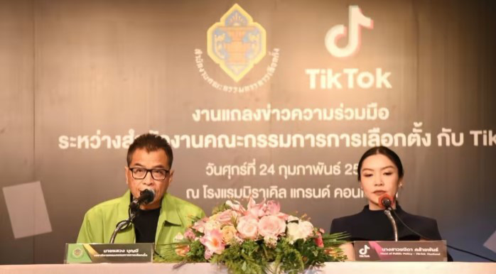 Thái Lan bắt tay TikTok, Facebook chống tin giả liên quan bầu cử - Ảnh 1.