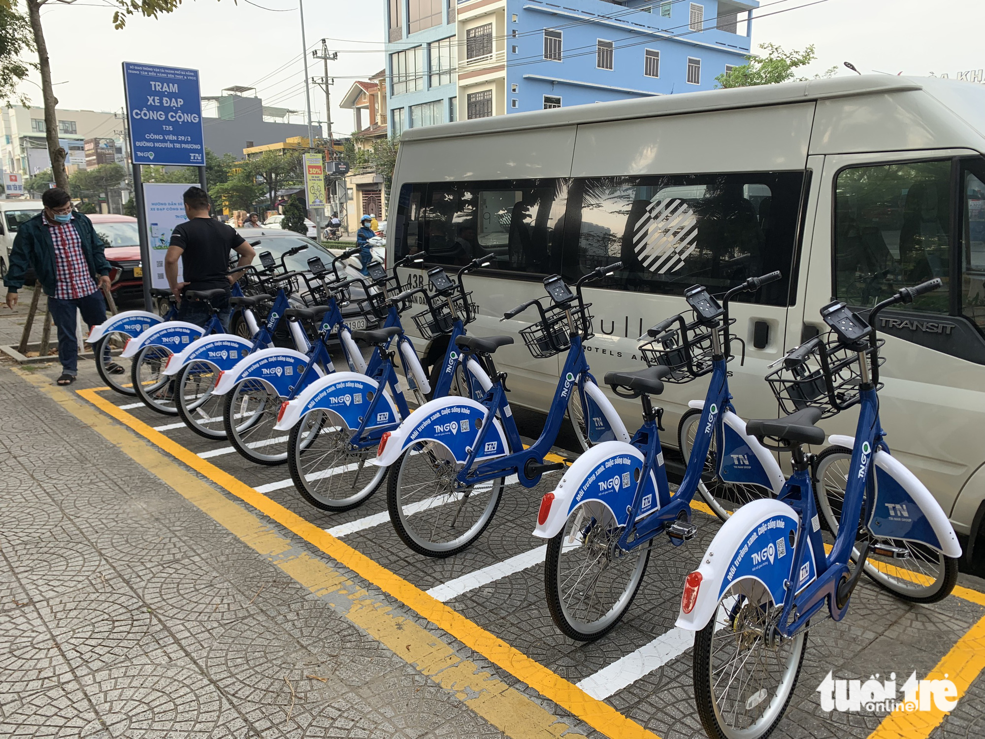 Đà Nẵng đặt 61 trạm xe đạp công cộng khắp thành phố cho khách thuê - Ảnh 3.