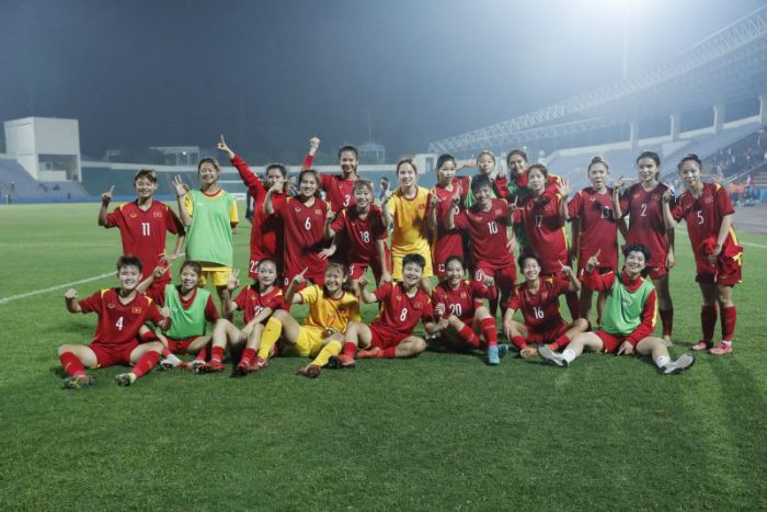 U20 nữ Việt Nam giành quyền vào vòng loại thứ hai U20 châu Á 2024 - Ảnh 1.