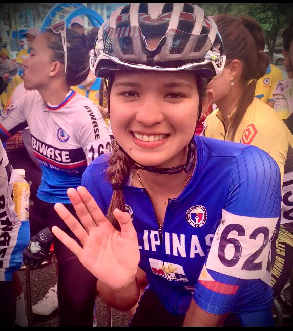 Hoa khôi Philippines của Giải xe đạp nữ Bình Dương - Ảnh 6.