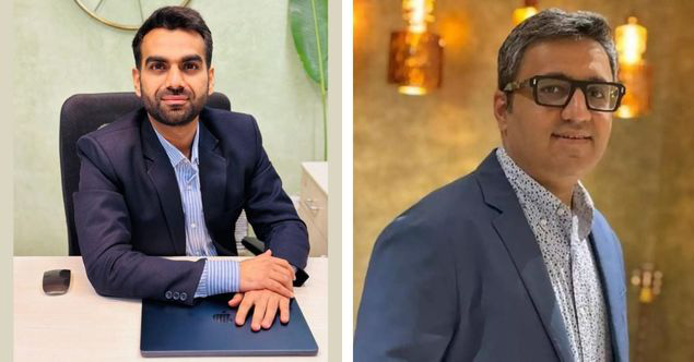 Aseem Ghavri (trái) và Ashneer Grover (bên phải) trở thành một bộ đôi nổi tiếng trong cộng đồng khởi nghiệp công nghệ tại Ấn Độ, vừa là thầy trò, vừa là cộng sự ăn ý - Ảnh: The Thrive