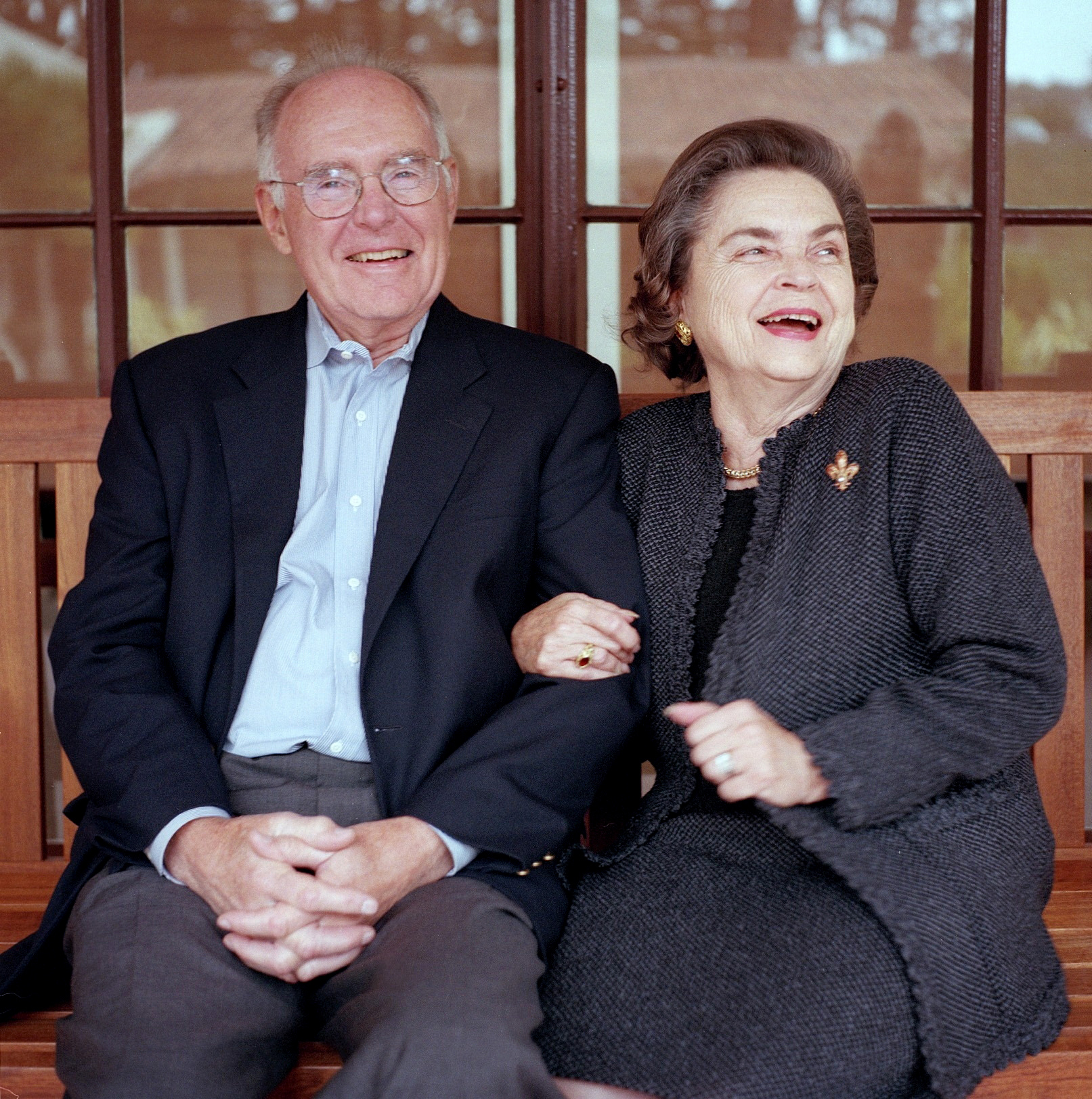 Ông Gordon Moore và vợ Betty Moore - Ảnh: Quỹ Gordon và Betty Moore