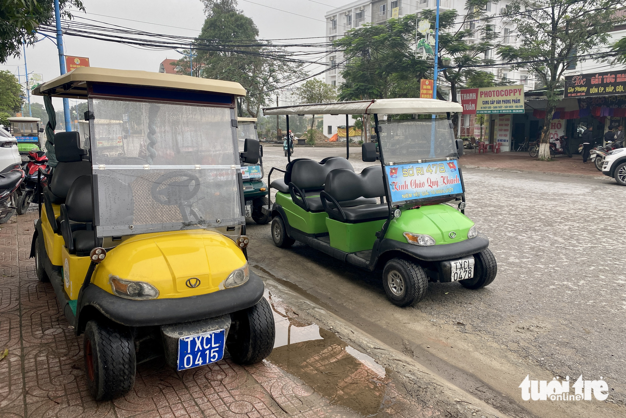 Chủ tịch Cửa Lò đối thoại với các chủ xe điện 'kêu cứu'