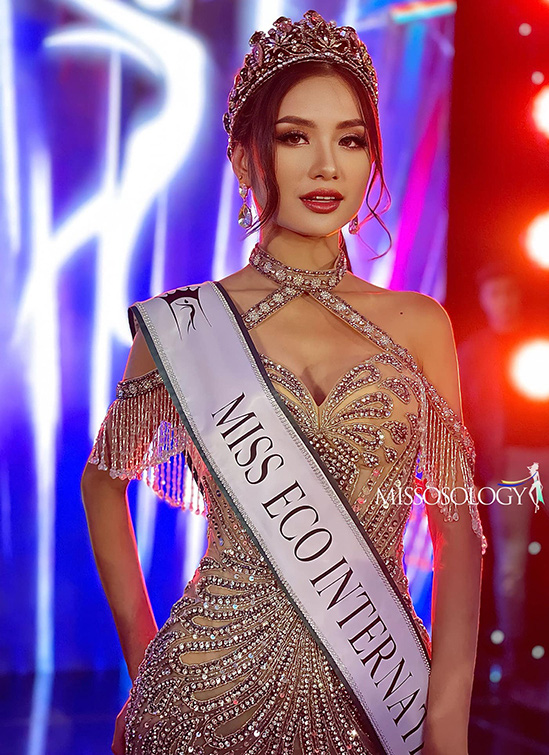 Nguyễn Thanh Hà giành vương miện Miss Eco International 2023 - Ảnh 5. Nguyễn Thanh Hà giành vương miện Miss Eco International 2023 - Ảnh 5.
