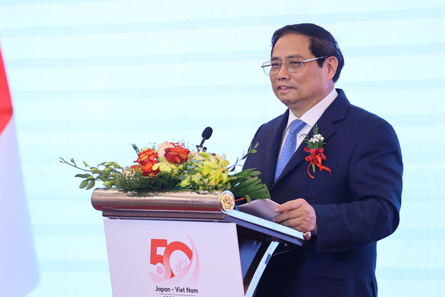 Thủ tướng gợi mở hướng hợp tác Việt Nam - Nhật Bản: đổi mới công nghệ, phát triển xanh - Ảnh 1.