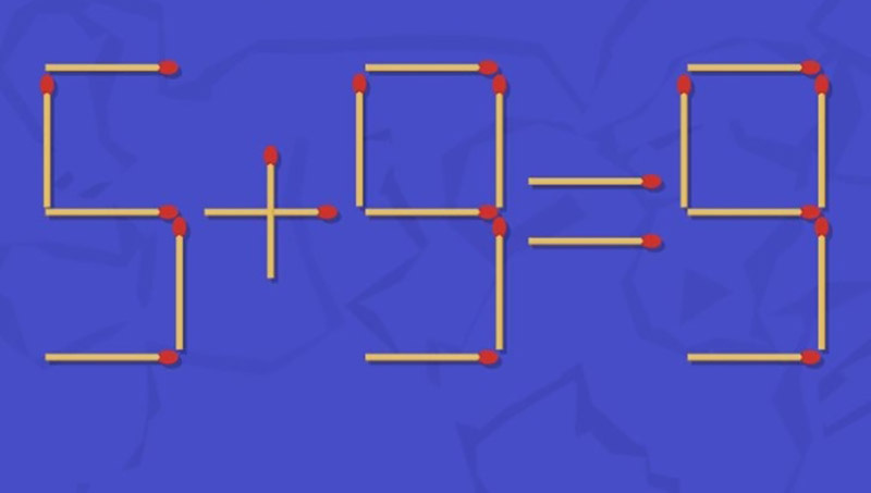 Di chuyển 3 que diêm để có phép tính đúng - Tuổi Trẻ Online