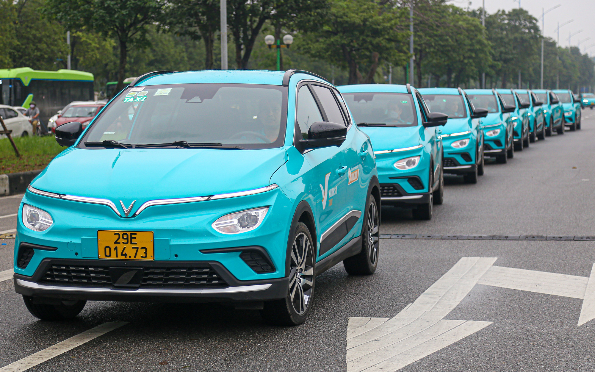 Hãng taxi điện đầu tiên của Việt Nam chính thức hoạt động