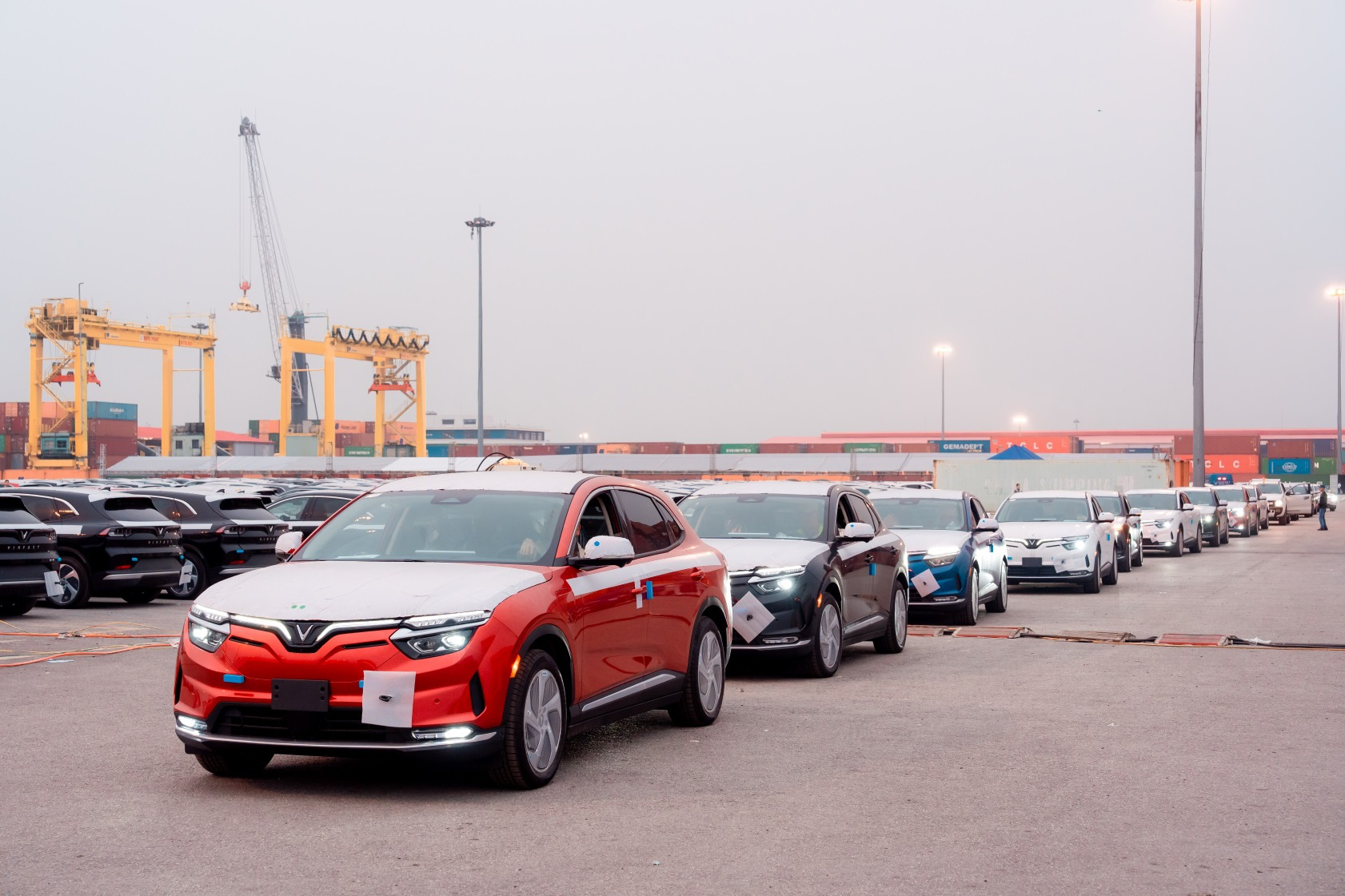 Dàn xe Vinfast VF 8 - Ảnh: Đ.H. Dàn xe VinFast VF 8 - Ảnh: Đ.H.