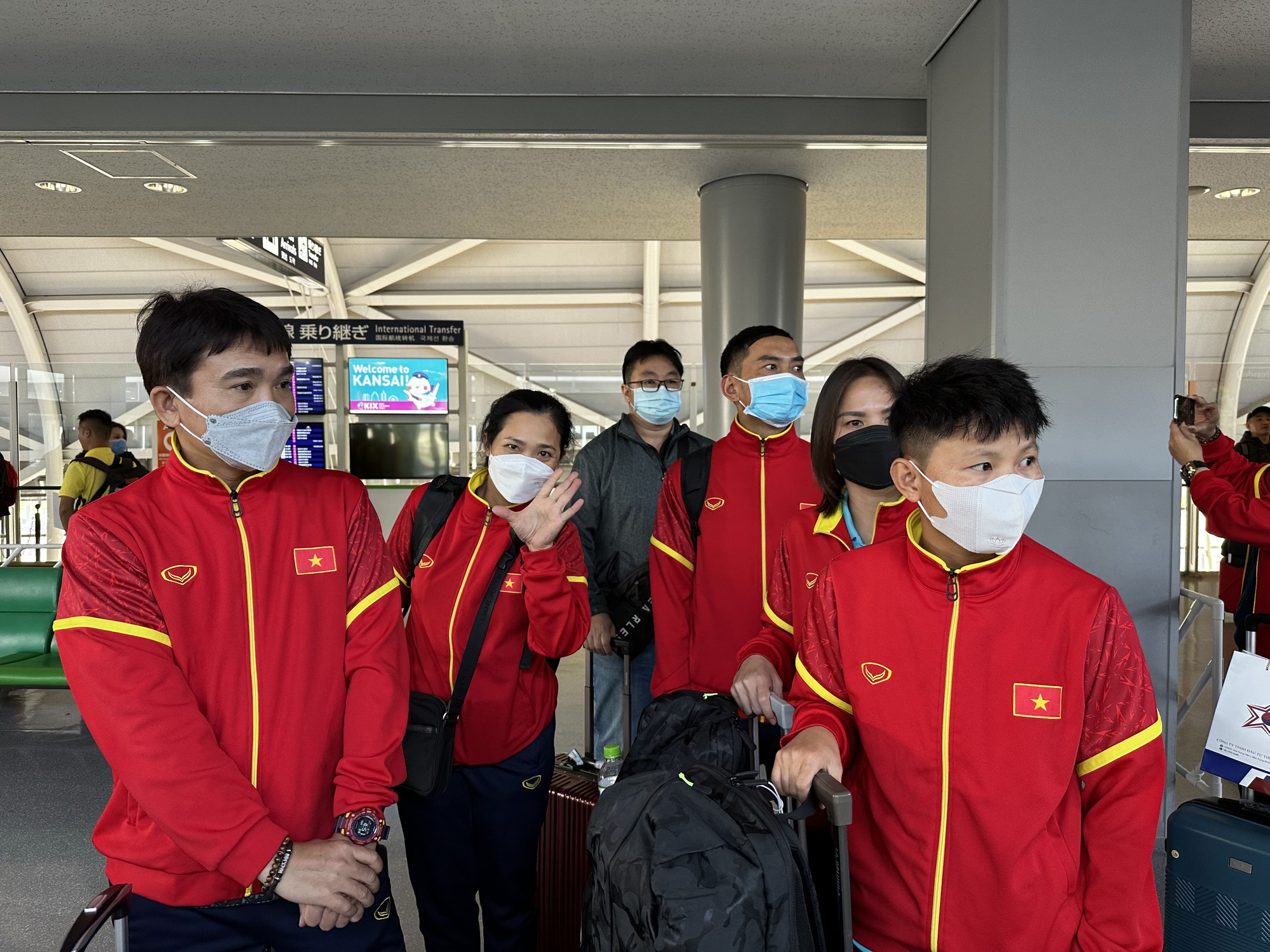 第 32 回 SEA Games の準備のため日本にいるベトナムの女子チーム - 写真 1.