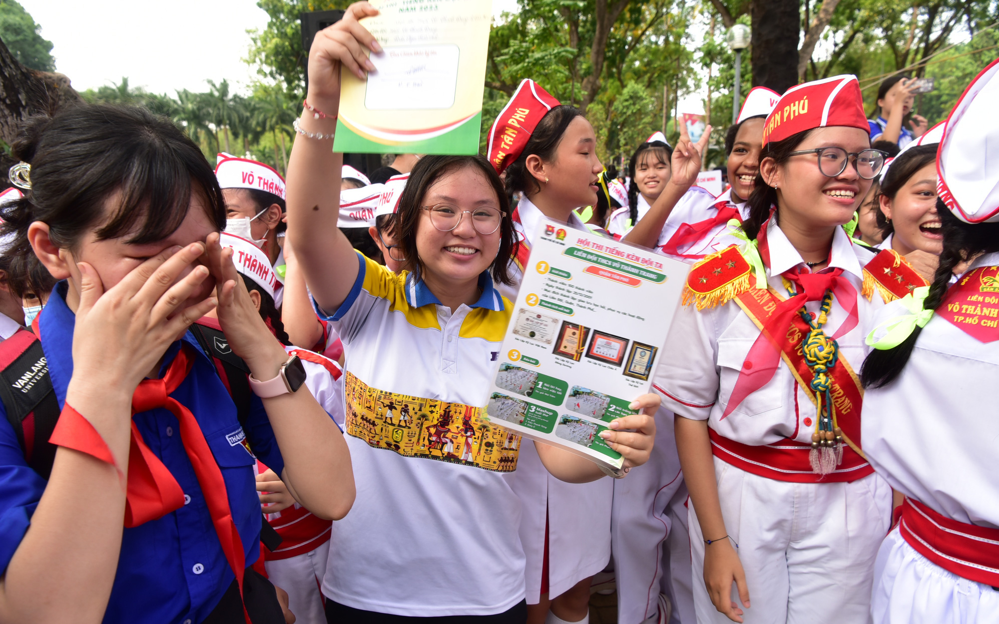 3.000 học sinh thi nghi thức và