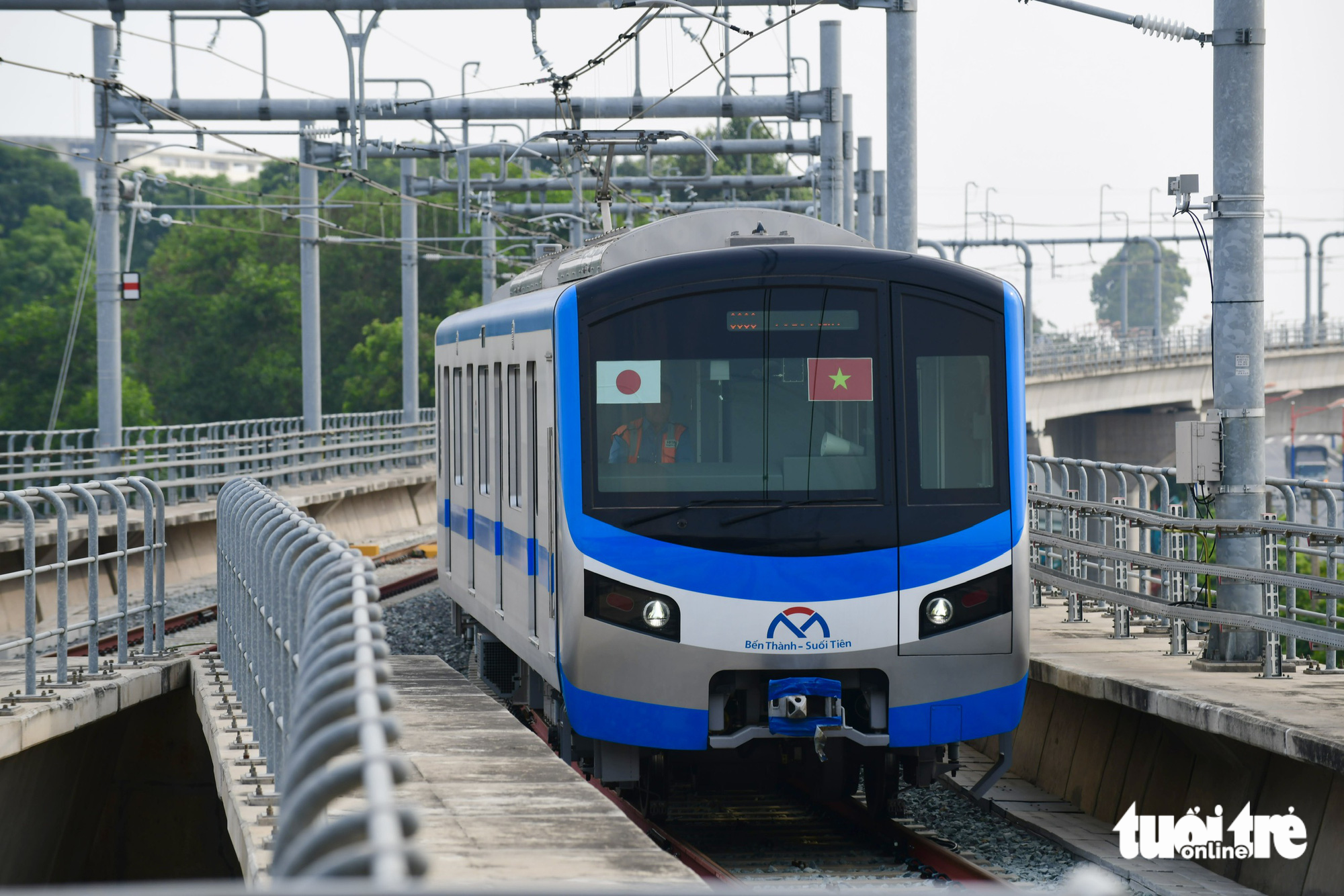 Tàu metro số 1 chạy thử nghiệm vận tốc 50km/h - Ảnh 5.