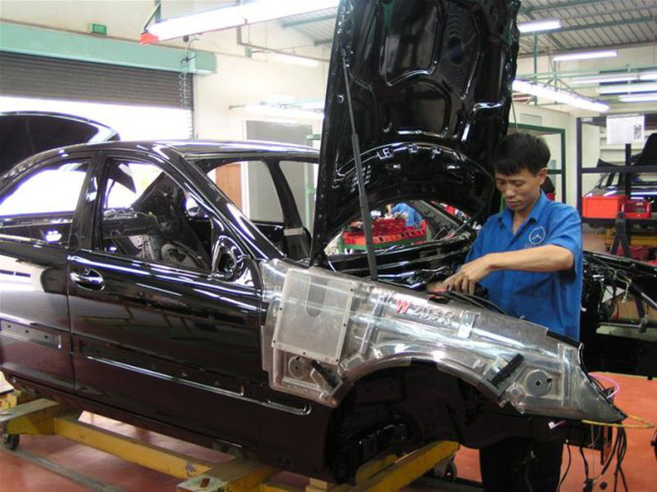 Trình Chính phủ quyết định giãn nộp tiền thuế cho ô tô sản xuất, lắp ráp trong nước - Ảnh 1.