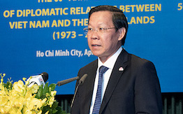 Chủ tịch Phan Văn Mãi: Hà Lan đang góp phần giúp TP.HCM 
