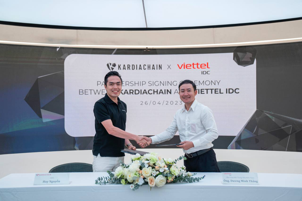 Viettel IDC đồng hành KardiaChain thúc đẩy phát triển blockchain Việt Nam - Ảnh 1. Viettel IDC đồng hành KardiaChain thúc đẩy phát triển blockchain Việt Nam - Ảnh 1.