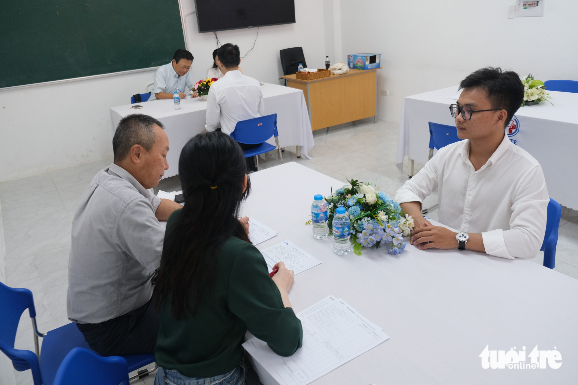 65 doanh nghiệp đến trường đại học săn sinh viên tiềm năng - Ảnh 3.