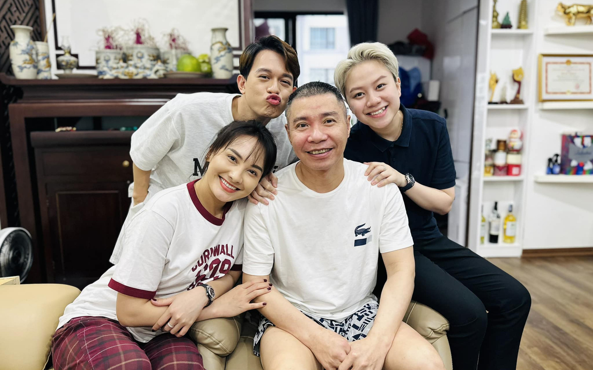 'Cô Đẩu' Công Lý làm điều đặc biệt cho vợ mừng kỷ niệm ngày cưới- Ảnh 4.