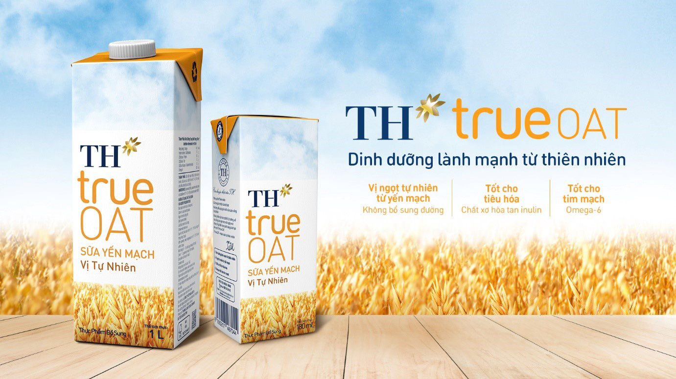 Ra mắt Sữa Yến Mạch vị tự nhiên TH true OAT hoàn toàn mới - Ảnh 1.