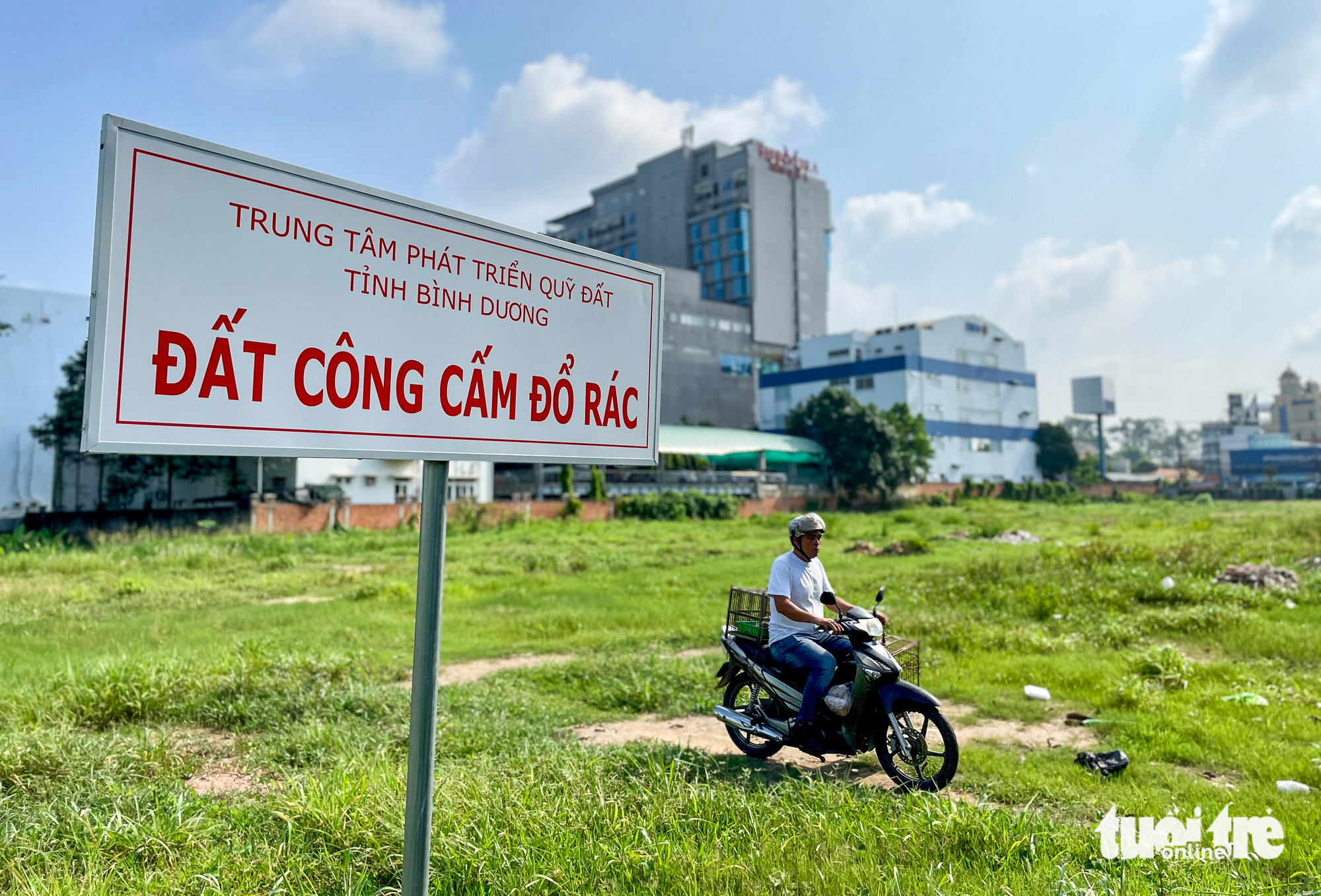 Khu đất vàng thuộc cụm trụ sở cũ của Thành ủy, UBND TP Thủ Dầu Một được giao cho Trung tâm Phát triển quỹ đất tỉnh Bình Dương làm chủ đầu tư