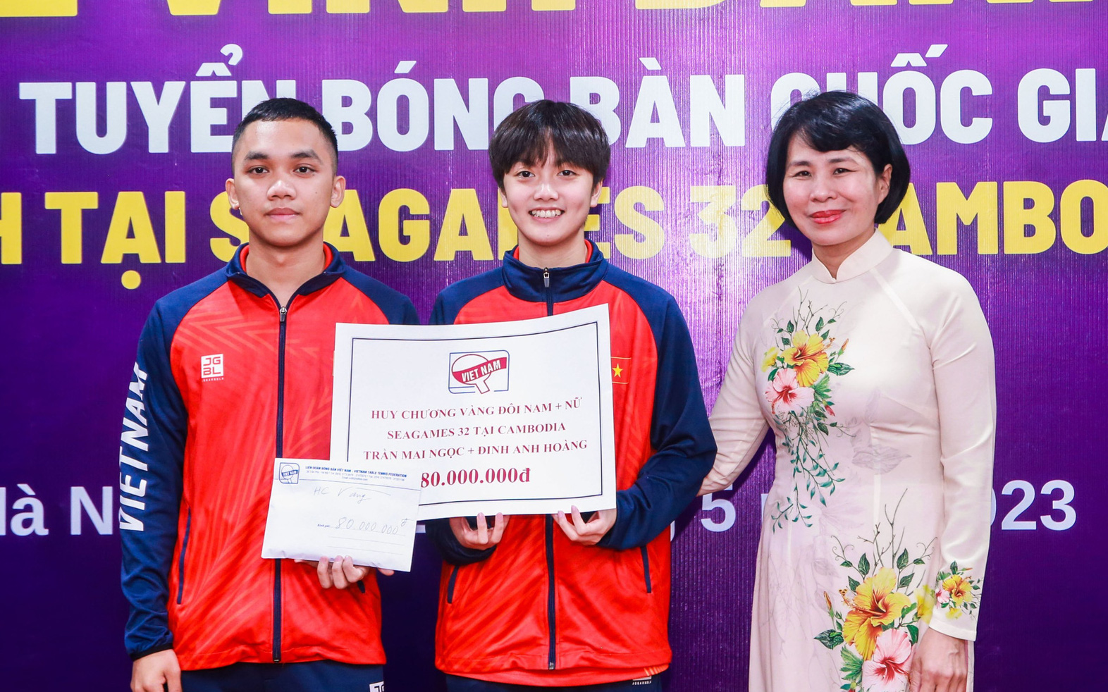 Đội tuyển bóng bàn Việt Nam được thưởng hơn 600 triệu đồng sau SEA Games