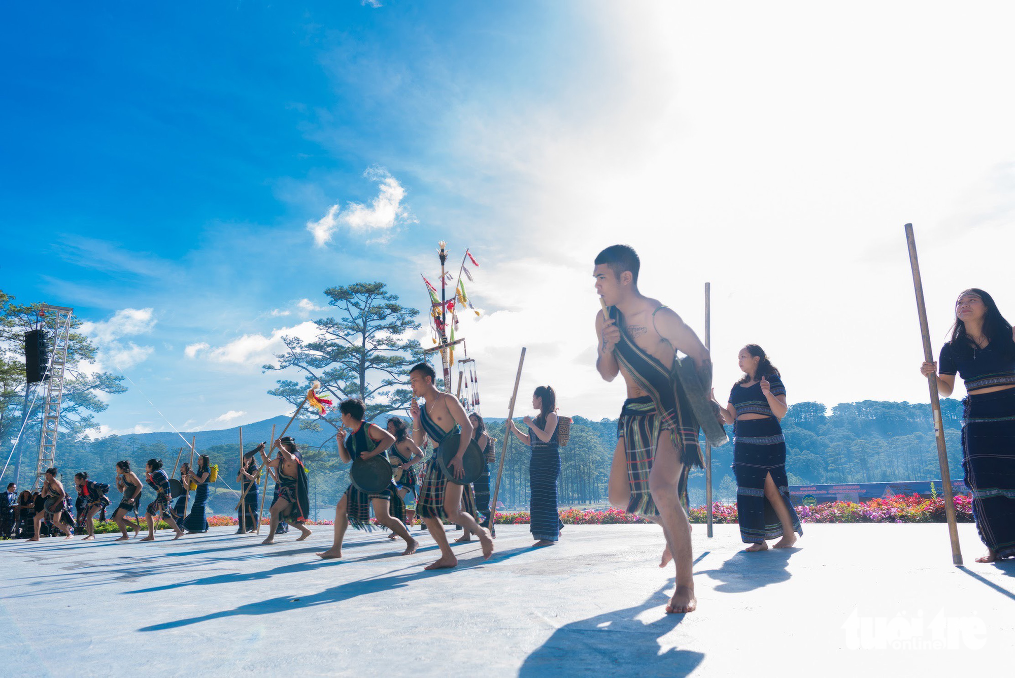 "Không gian văn hóa cồng chiêng Tây Nguyên" được UNESCO công nhận là di sản văn hóa thế giới - Ảnh: THẾ KIỆT