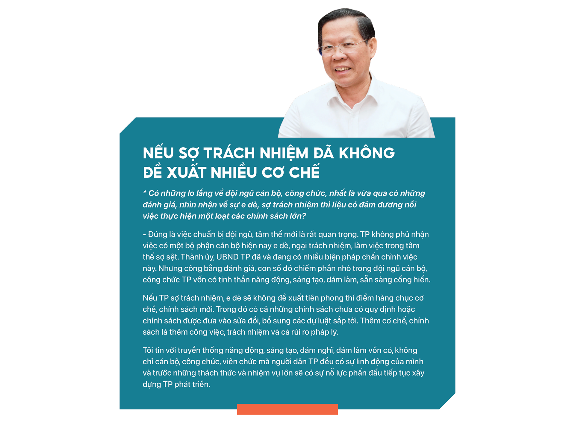 Chủ tịch UBND TP.HCM Phan Văn Mãi: Tạo động lực mới phát triển TP.HCM - Ảnh 6.