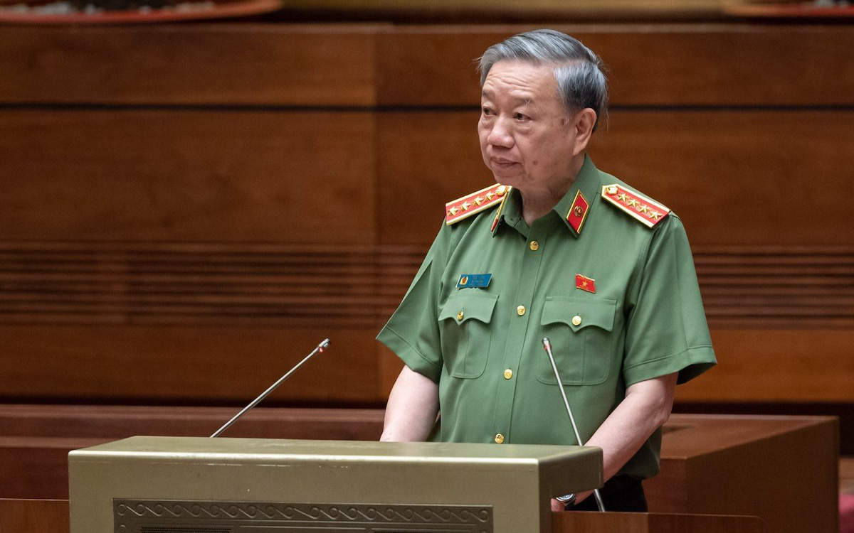 Trình Quốc hội đề xuất thêm 6 vị trí thăng hàm thượng tướng, thiếu tướng công an