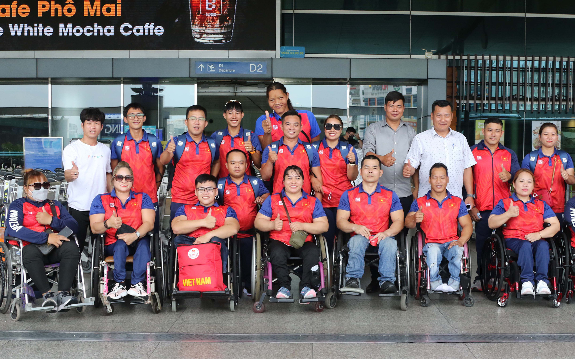 Đoàn thể thao người khuyết tật Việt Nam dự ASEAN Para Games 12