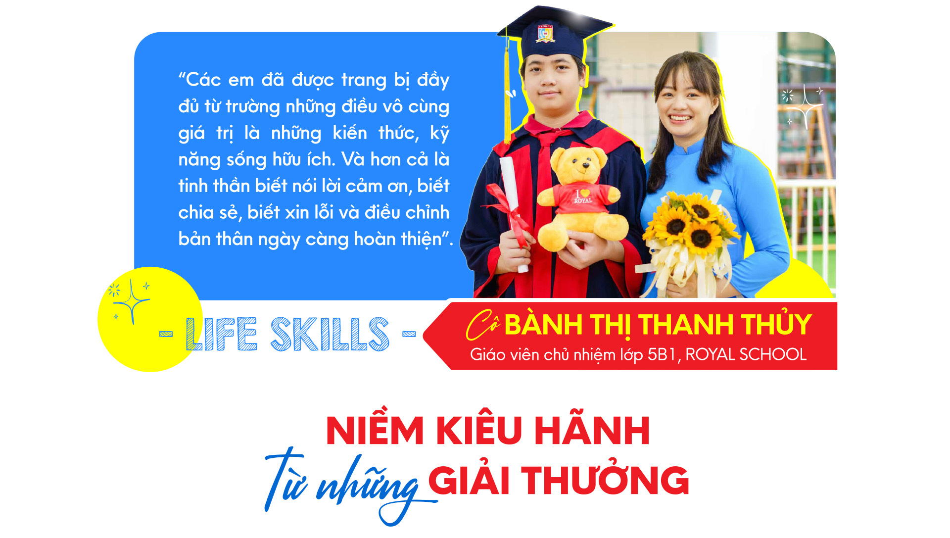 Lễ tốt nghiệp tại Ngôi trường hạnh phúc khi con khôn lớn - Ảnh 5.